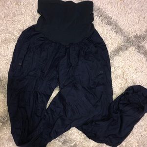 Dark Blue Maternity Pants